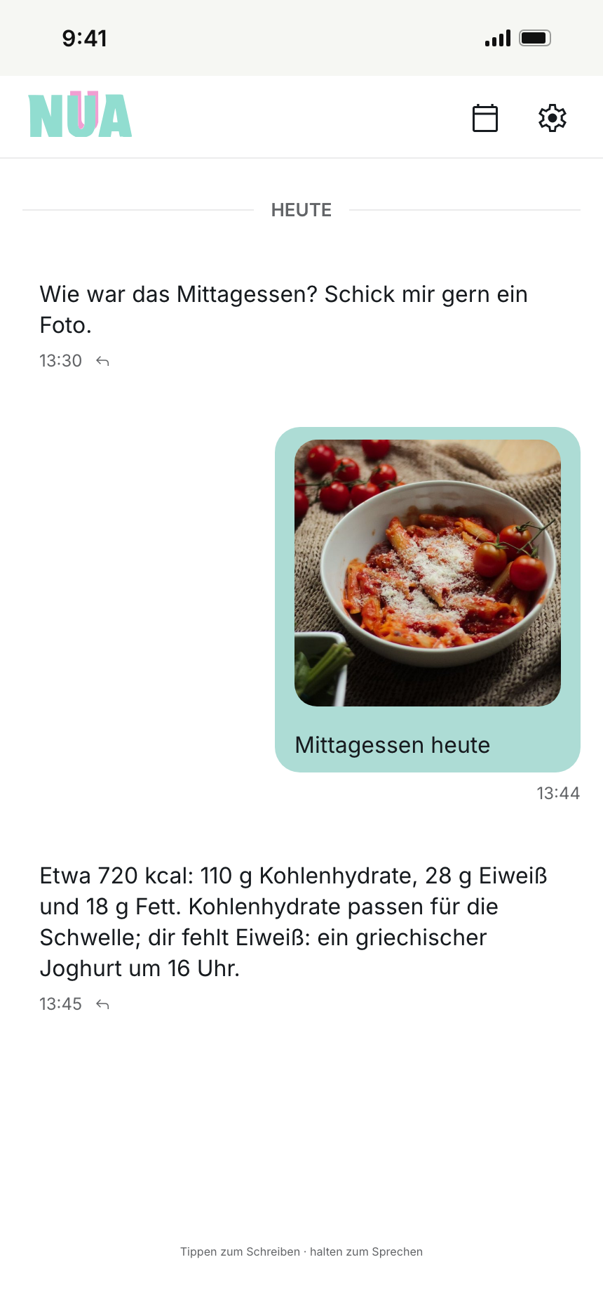 Ernährung für Radfahrer per Foto vom Teller, mit Kalorien passend zu deinem Training