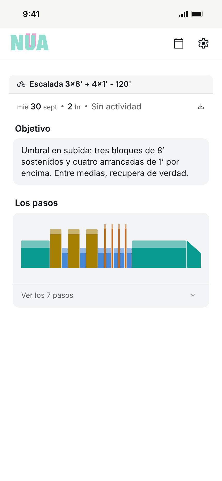 Plan de entrenamiento a tu medida